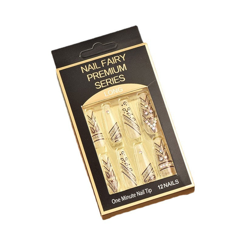 Wholesale Long Length Ballerina Nail Art